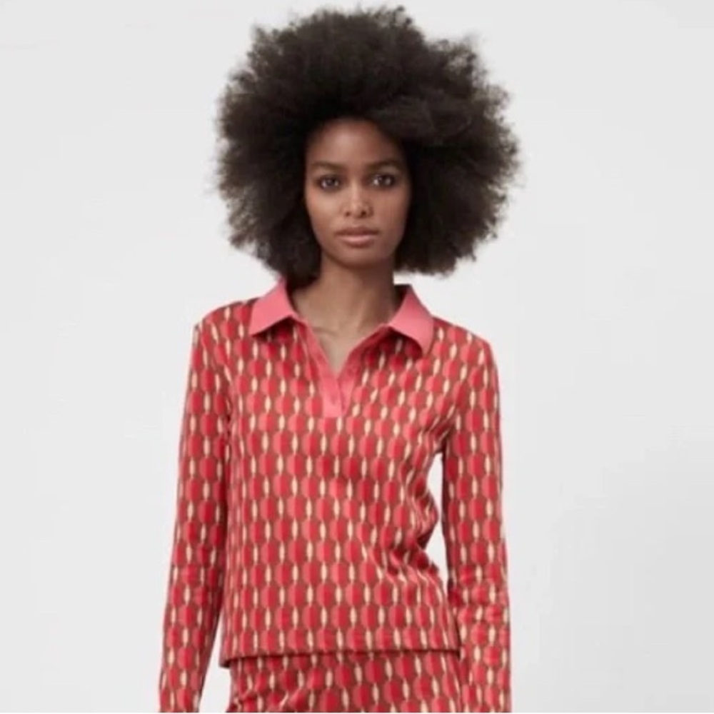 Zara Long Sleeve Polo